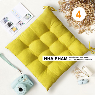 ĐỆM NGỒI BỆT COLOR HÌNH 04 (40,45,50cm)