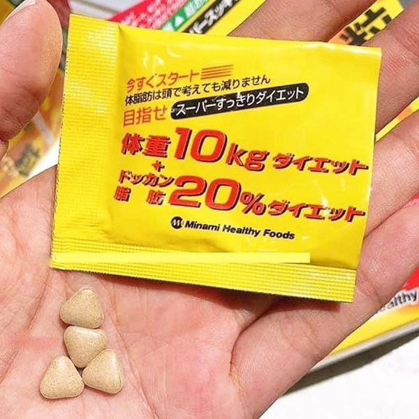 Viên Uống Giảm Cân Nhật Bản - Tách Lẻ 1 Gói