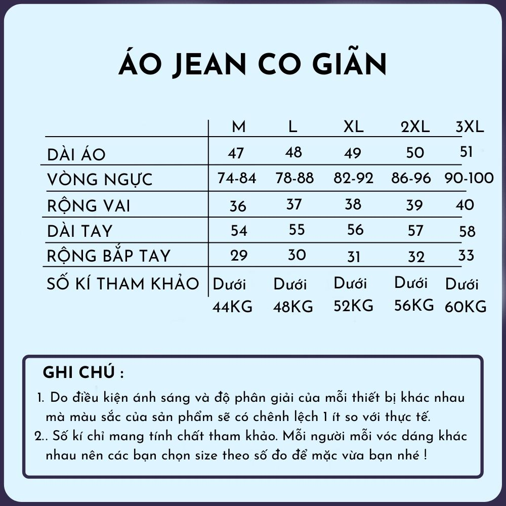 Áo khoác jean nữ Chollima co giãn xanh đậm mài xước AK004