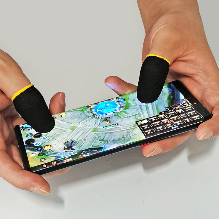 COMBO 10 găng tay chơi Game, bao tay chơi Game sợi Nano thế hệ mới, sợi dệt siêu nhạy, chống trơn trượt, kháng mồ hôi