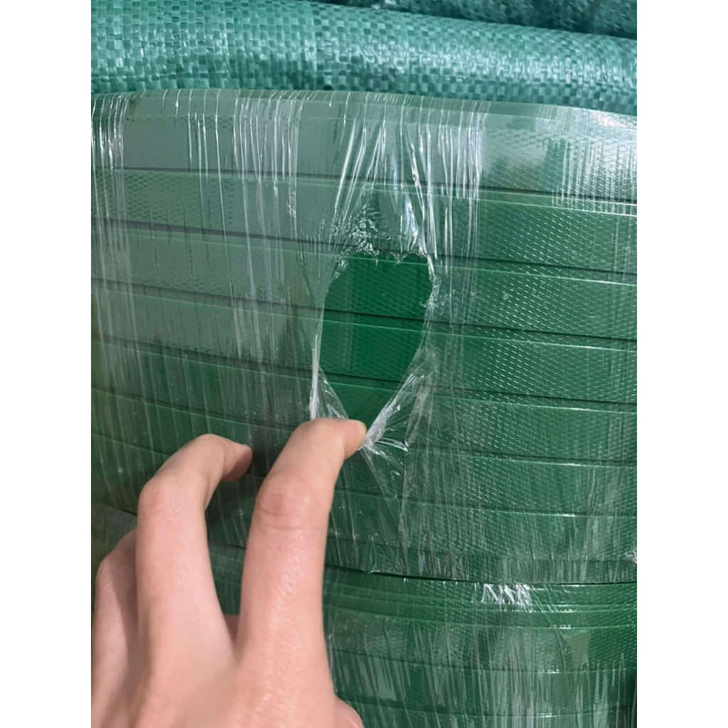 COMBO Kìm Siết Dây Đai Nhựa Kèm Dây và Bọ Sắt Kẹp Đai