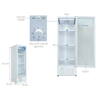 Tủ mát Alaska 300 lít LC-455H (Miễn phí giao tại HCM-ngoài tỉnh liên hệ shop)