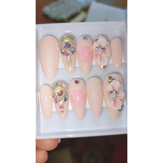 hoa bột nail cúc Ruby 100% bột mỹ (giá 1 bông)