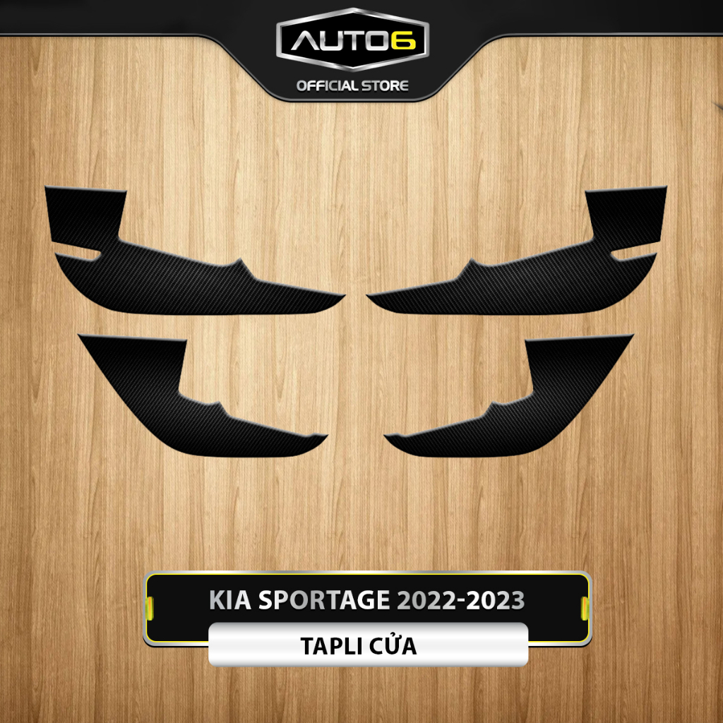 KIA SPORTAGE 2022-2023 - Bộ decal dán chống xước tapli 4 cửa xe Ô TÔ - AUTO6