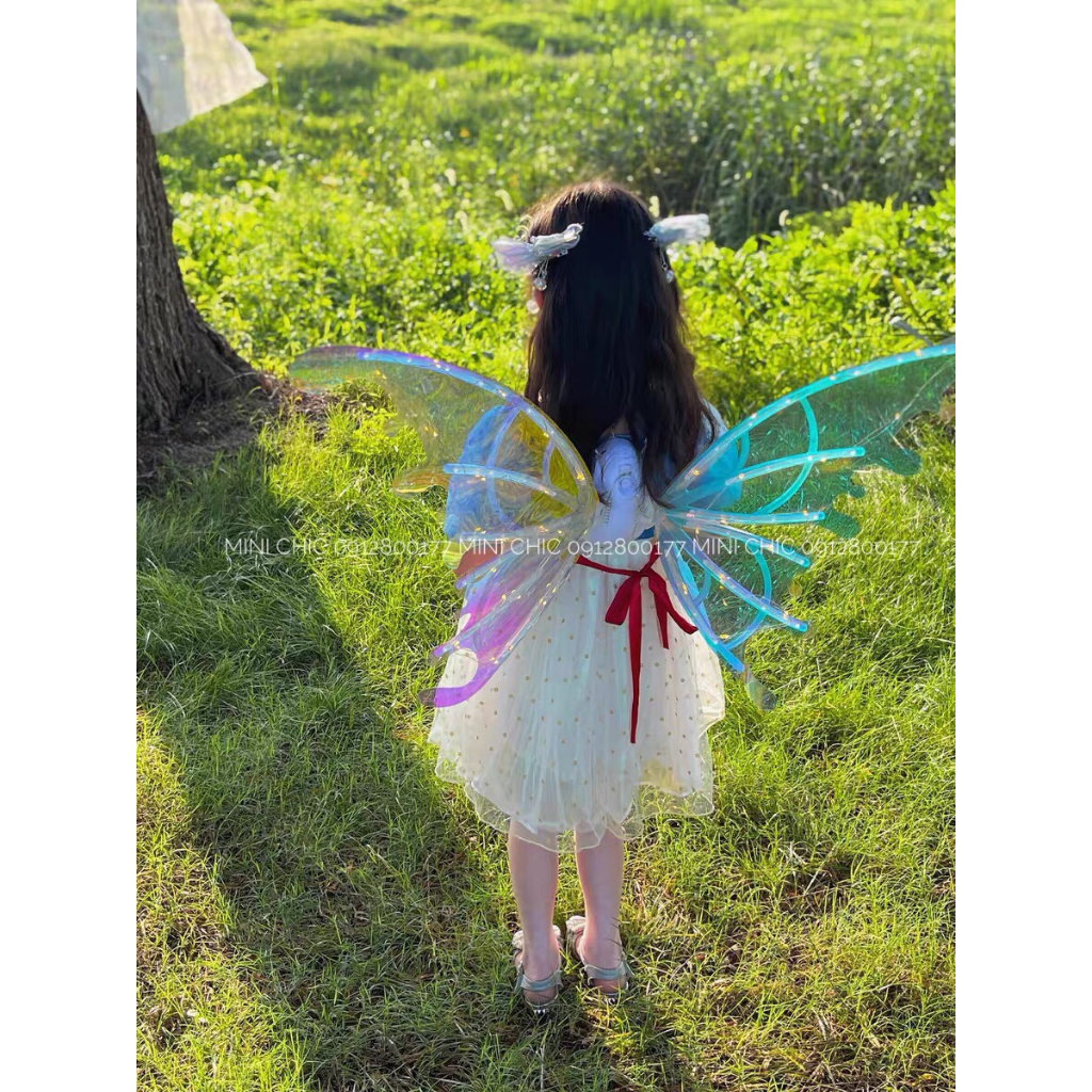 Đồ chơi cánh tiên-Cánh khủng long phát sáng, phát nhạc và vẫy cánh