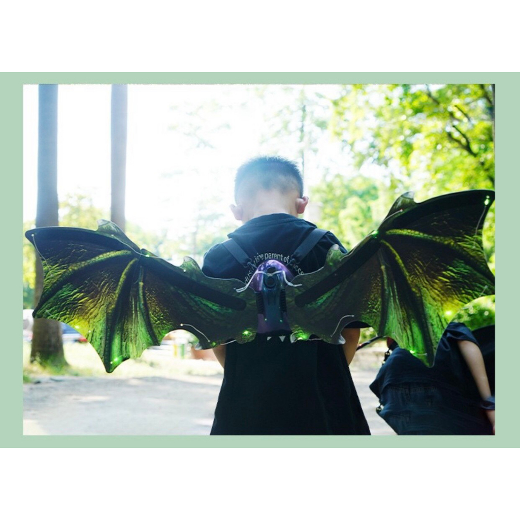 Đồ chơi cánh tiên-Cánh khủng long phát sáng, phát nhạc và vẫy cánh