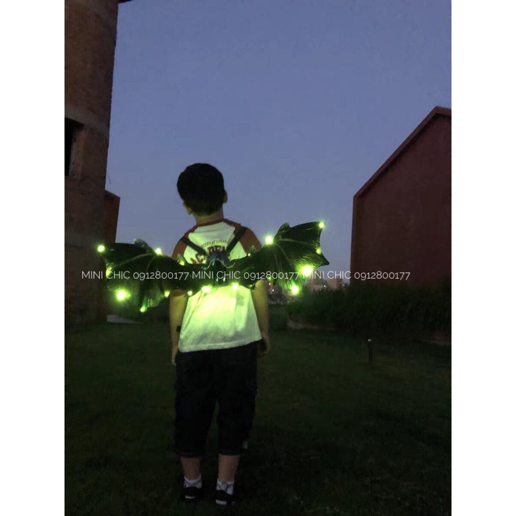 Đồ chơi cánh tiên-Cánh khủng long phát sáng, phát nhạc và vẫy cánh