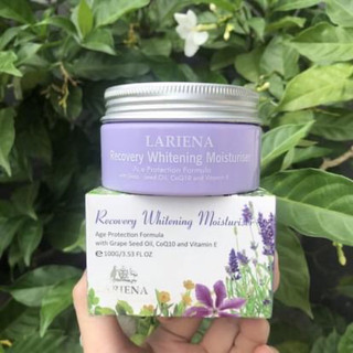 Kem dưỡng trắng, tái tạo da da ban đêm Lariena Recovery Whitening Moituriser - 100g