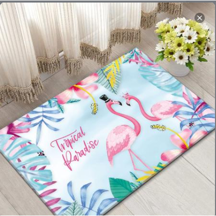 Thảm Lau Chân 4 Mùa Thấm Hút, Không Trơn Trượt