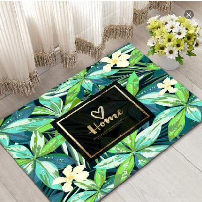 Thảm Lau Chân 4 Mùa Thấm Hút, Không Trơn Trượt