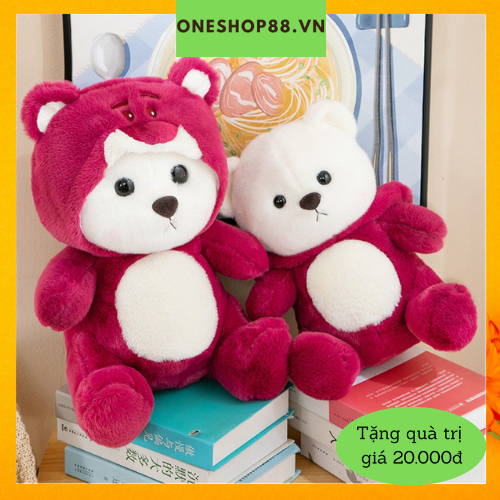 Gấu Bông Lena Cosplay Lotso Đáng Yêu Cho Bé Cao Cấp-Oneshop88.vn