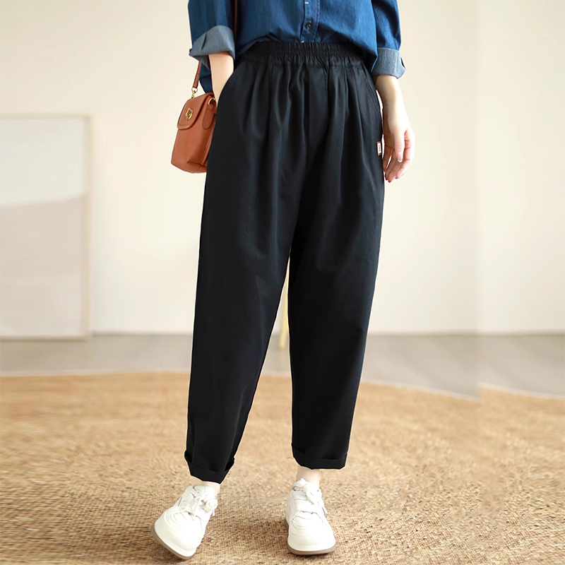 Quần baggy lưng thun KAMAKA ống côn một túi sau - NU9180