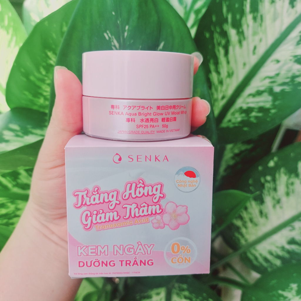 Combo bộ 3 Senka dưỡng da trắng mịn đều màu - Doris beauty