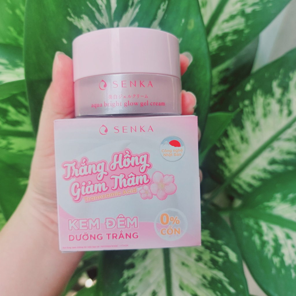 Combo bộ 3 Senka dưỡng da trắng mịn đều màu - Doris beauty