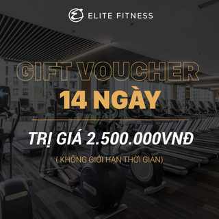 E-voucher Elite Fitness - 14 ngày tập luyện không giới hạn