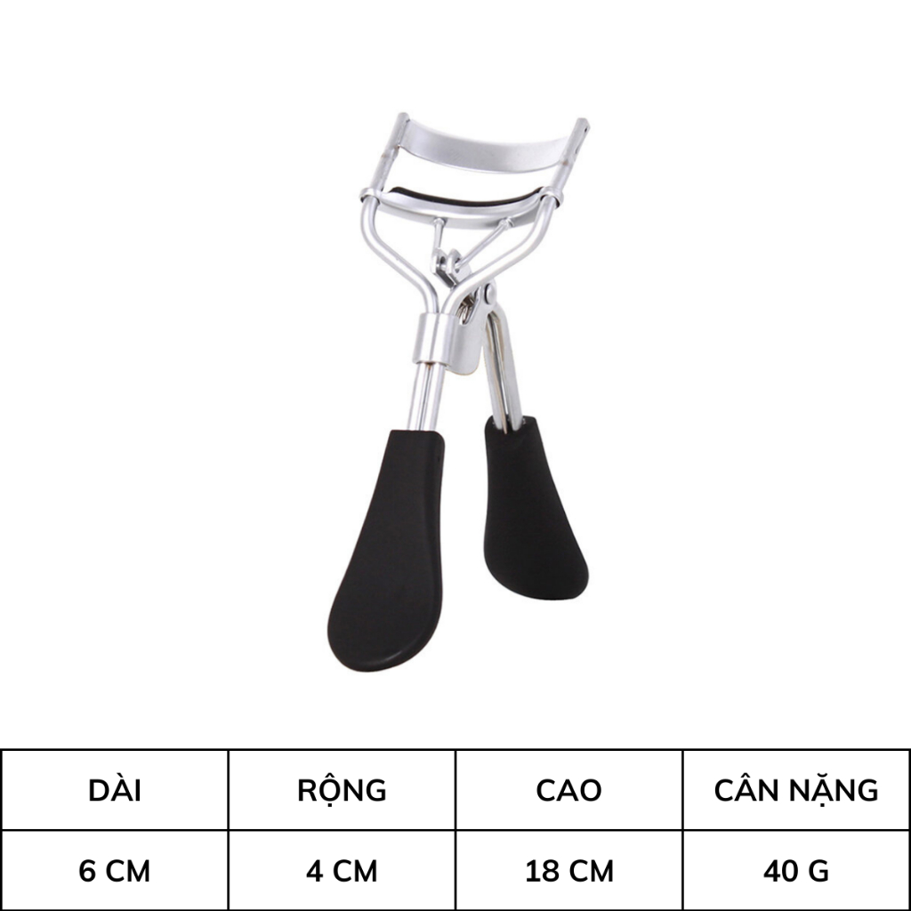 Kẹp Mi Vacosi Modern Lash Curler Cán Đen BM03 Phong Cách Hàn Quốc