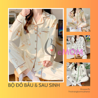 Bộ đồ bầu và sau sinh pijama siêu đẹp