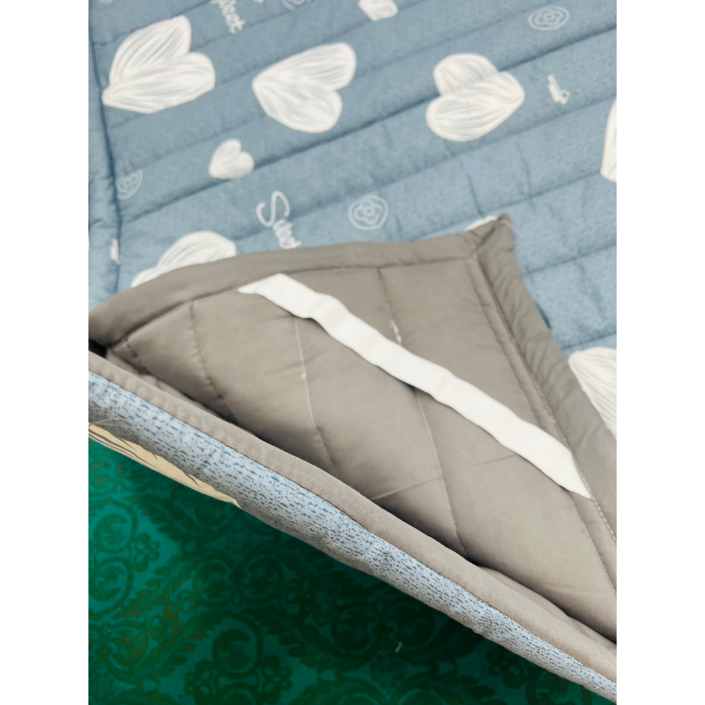 Nệm lót sàn- lót nệm đa năng coton 100% mềm mát giặt máy được