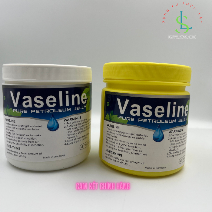 Vaseline hũ lớn 500ml dùng trong phun xăm / thuybuishop
