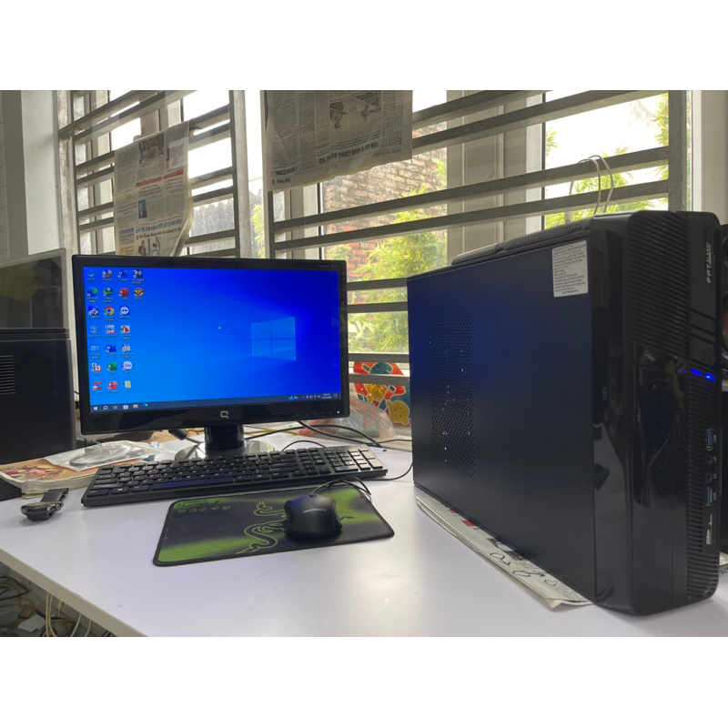 Cây PC main H310, i5 9400 ram4 8Gb SSD 120Gb+ 500Gb