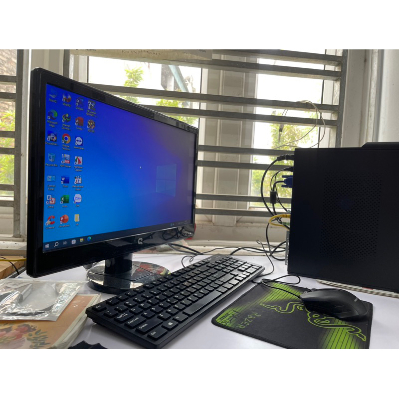 Cây PC main H310, i5 9400 ram4 8Gb SSD 120Gb+ 500Gb