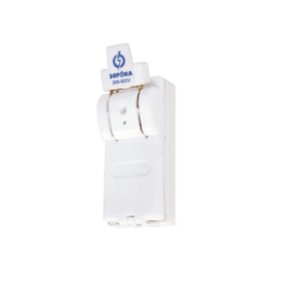Cầu dao đế sứ cực đúc 30a 2p d5h sopoka