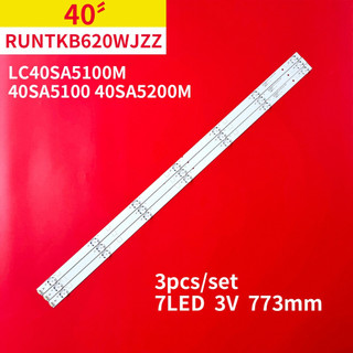 Sharp 40ae1x - bộ led cho tivi sharp 2t-c40ae1x runtkb620wjzz_40 7led_r00_170817