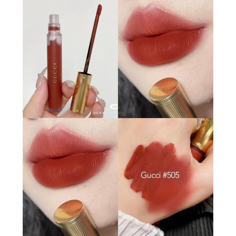 Son Gucci kem màu 505 Janet Rust
