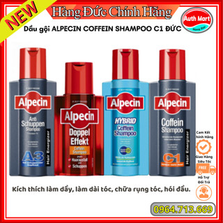 Dầu gội ALPECIN COFFEIN SHAMPOO C1 ĐỨC