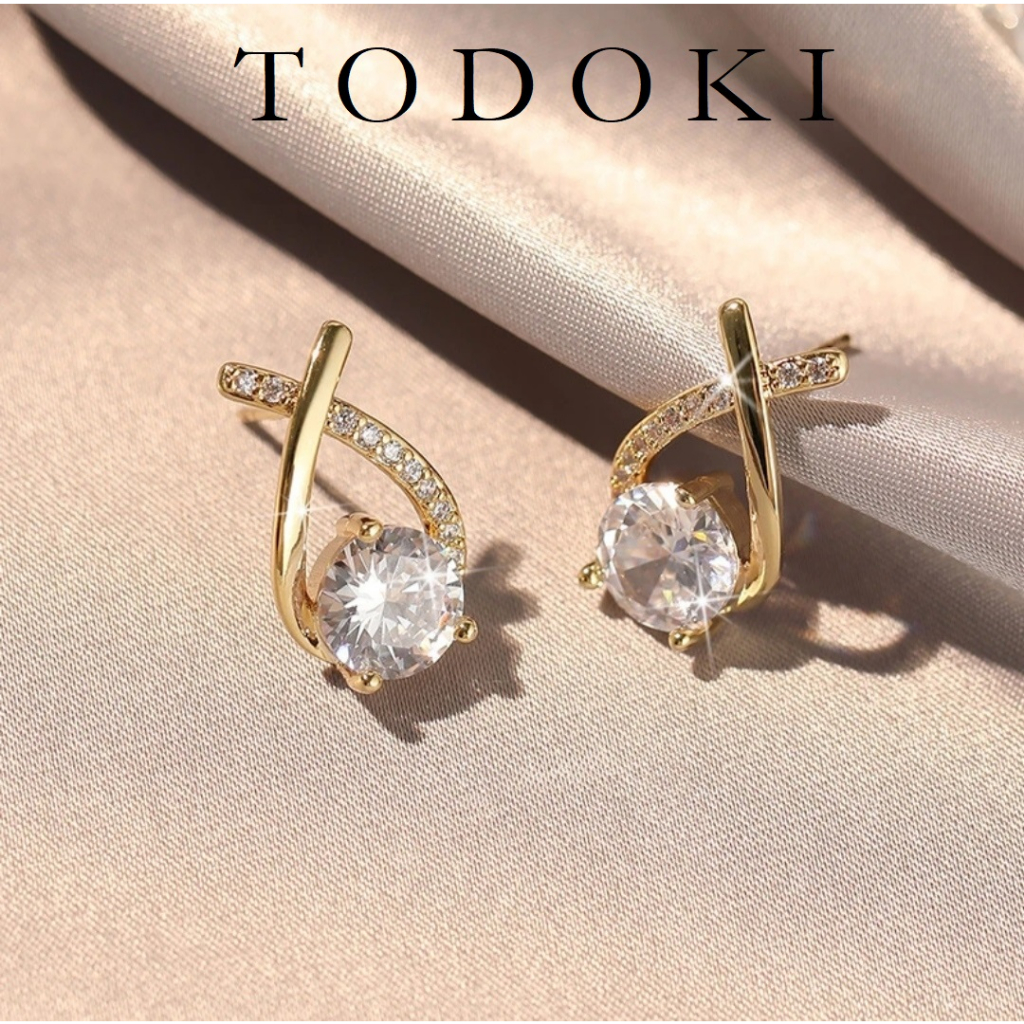 Khuyên tai dáng vintage TODOKI T037