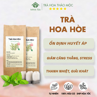 Trà hoa hòe thanh nhiệt, ổn định huyết áp, an thần gói 30 túi lọc - MIHA Tea