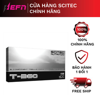 T360 tăng testosterone nam nội sinh scitec nutrition t360 hộp 108 viên - chính hãng