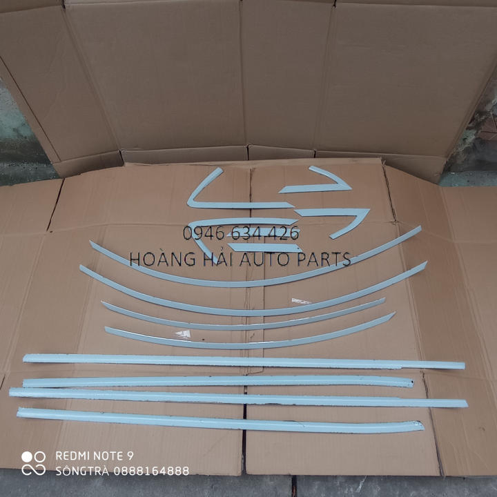 ỐP INOX CHÂN KÍNH ACCENT 2023, ỐP INOX CONG KÍNH HYUNDAI ACCENT 2023
