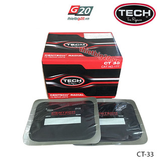 Hộp 10 miếng vá lốp bố thẳng tech ct-33