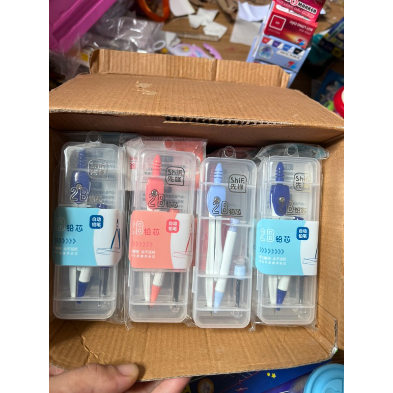 Hộp compa 2B siêu xịn 3105 kèm ống chì kim