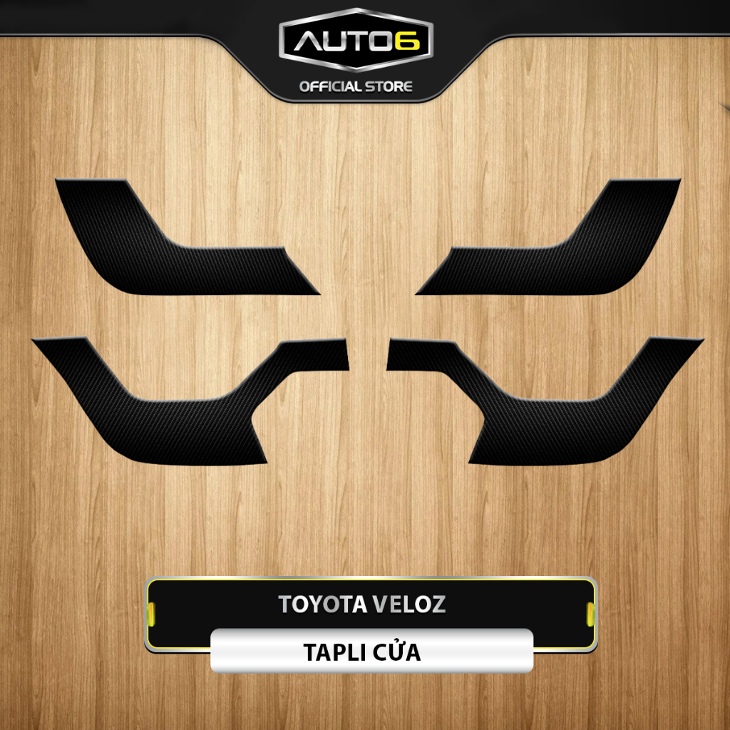 TOYOTA VELOZ - Bộ decal dán chống xước tapli 4 cửa xe TOYOTA VELOZ - AUTO6