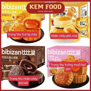 Bánh lava nhân trứng chảy bibizan