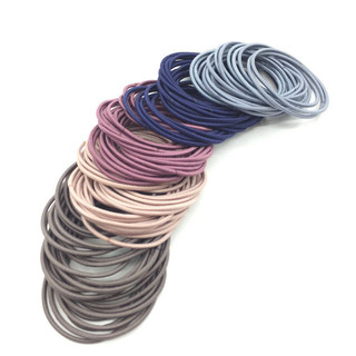 100 Chun buộc tóc túi zip (100 chun zip mix màu)