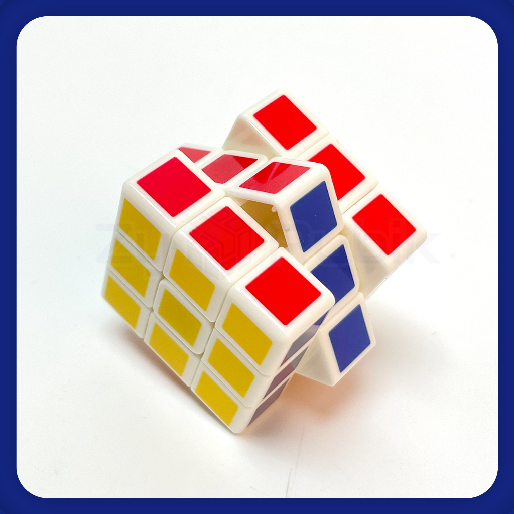 Rubik 3x3 Qiyi mini 3cm Stickerless không viền - ZyO Rubik