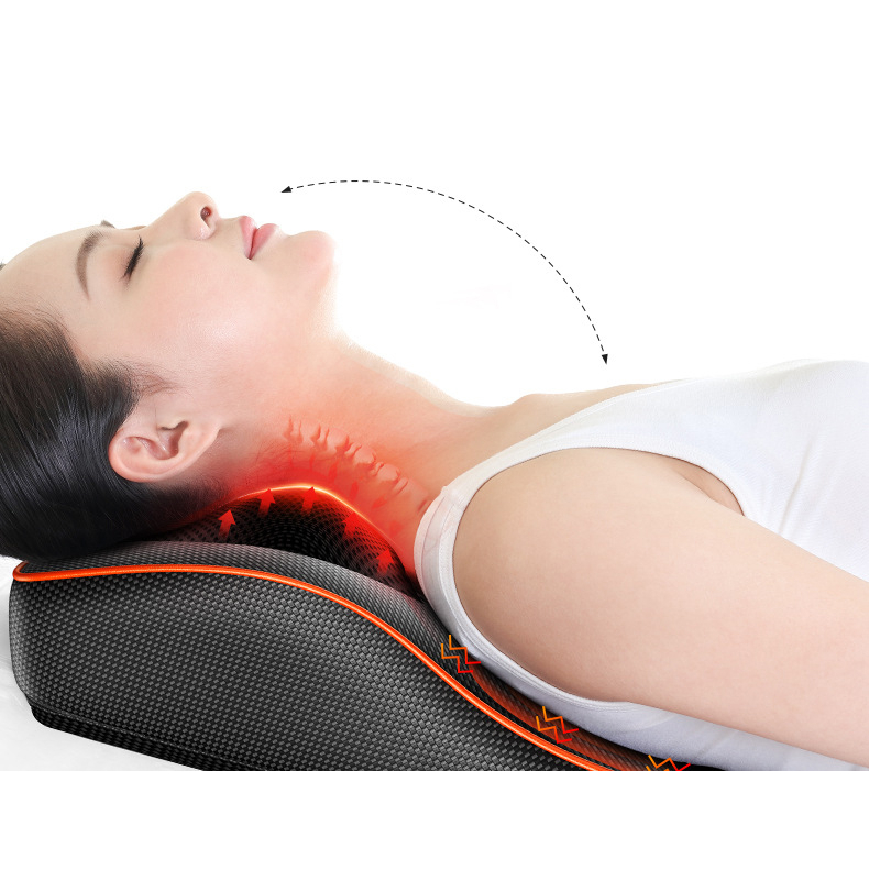 Gối Massage Cổ Vai Gáy Hồng Ngoại Đa Năng ACK 20 Bi Cao Cấp, Bảo Hành Chính Hãng 12 Tháng