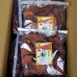 Khô Bò Mềm Hồng Ngự Thanh Trì 500Gr | Ăn Vặt KingFood