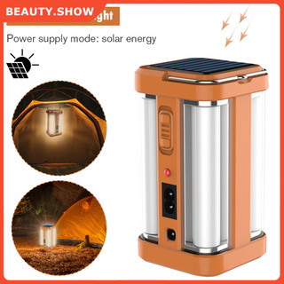Đèn sạc tích điện siêu sáng 4 góc 360 độ năng lượng mặt trời