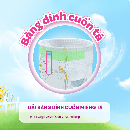 Tã/bỉm quần Bobby M76+8/L68+6/XL62+8/XXL56+8/XXXL