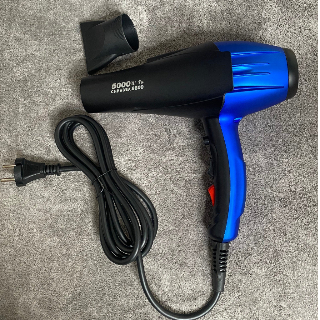Máy Sấy Tóc Cao Cấp Hai Chiều Nóng Và Lạnh CHACBA CB8800 Công Xuất 5000W Cho Salon Và Gia Đình