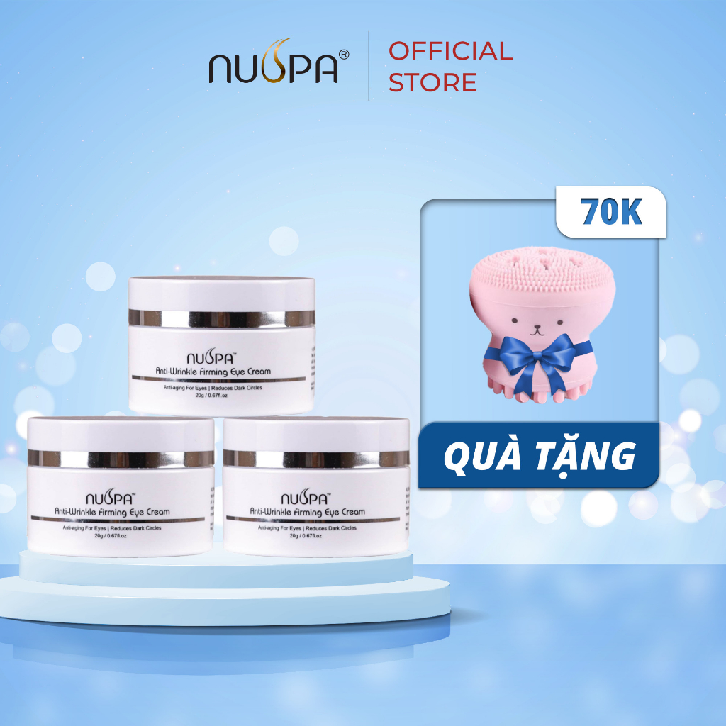 Kem mắt chống nhăn ,chống lão hóa, giảm quầng thâm mắt NUSPA 20g | NuspaVietNam