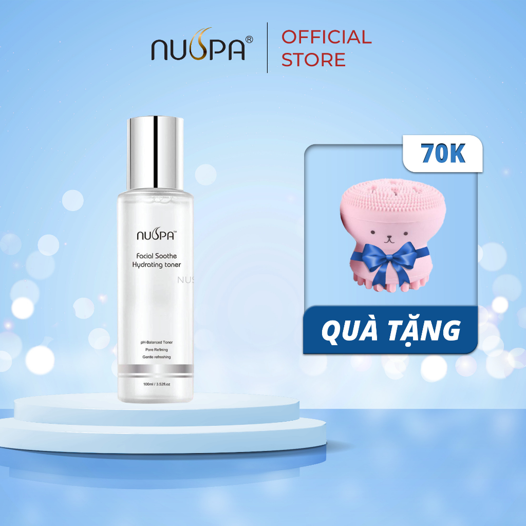 Nước hoa hồng cấp nước, dưỡng ẩm và làm dịu da , Facial Soothe Hydrating Toner NUSPA 120ml | NuspaVietNam | BigBuy360 - bigbuy360.vn