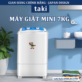 {Chính Hãng} Máy Giặt Mini - Có Công Nghệ Kháng Khuẩn UV, Dành Cho Cá Nhân Gia Đình, Sinh Viên - Bảo Hành 5 Năm