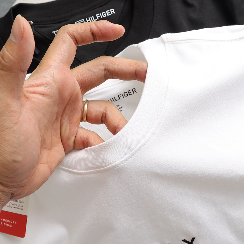 ÁO THUN BASIC UNISEX NAM NỮ HÀNG CAMBODIA LOGO THÊU,CHẤT VẢI COTTON 4 CHIỀU CAO CẤP DÀY MỊN