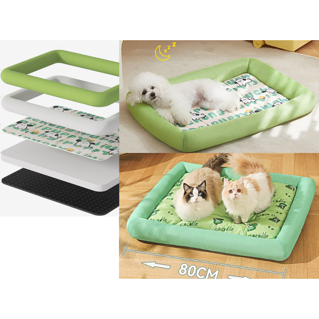 Nệm chống thấm nước và giải nhiệt cho chó mèo siêu dễ thương và dày êm