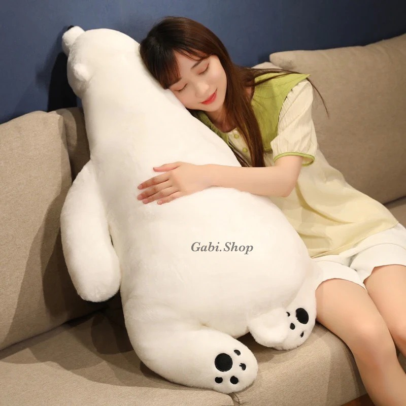 Gấu Bông Bắc Cực Khổng Lồ Giant Polar Bear 1m2